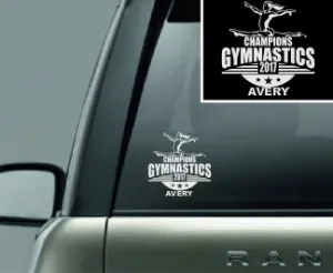 "Split" Gymnastics Vinyl Decal