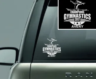 "Split" Gymnastics Vinyl Decal
