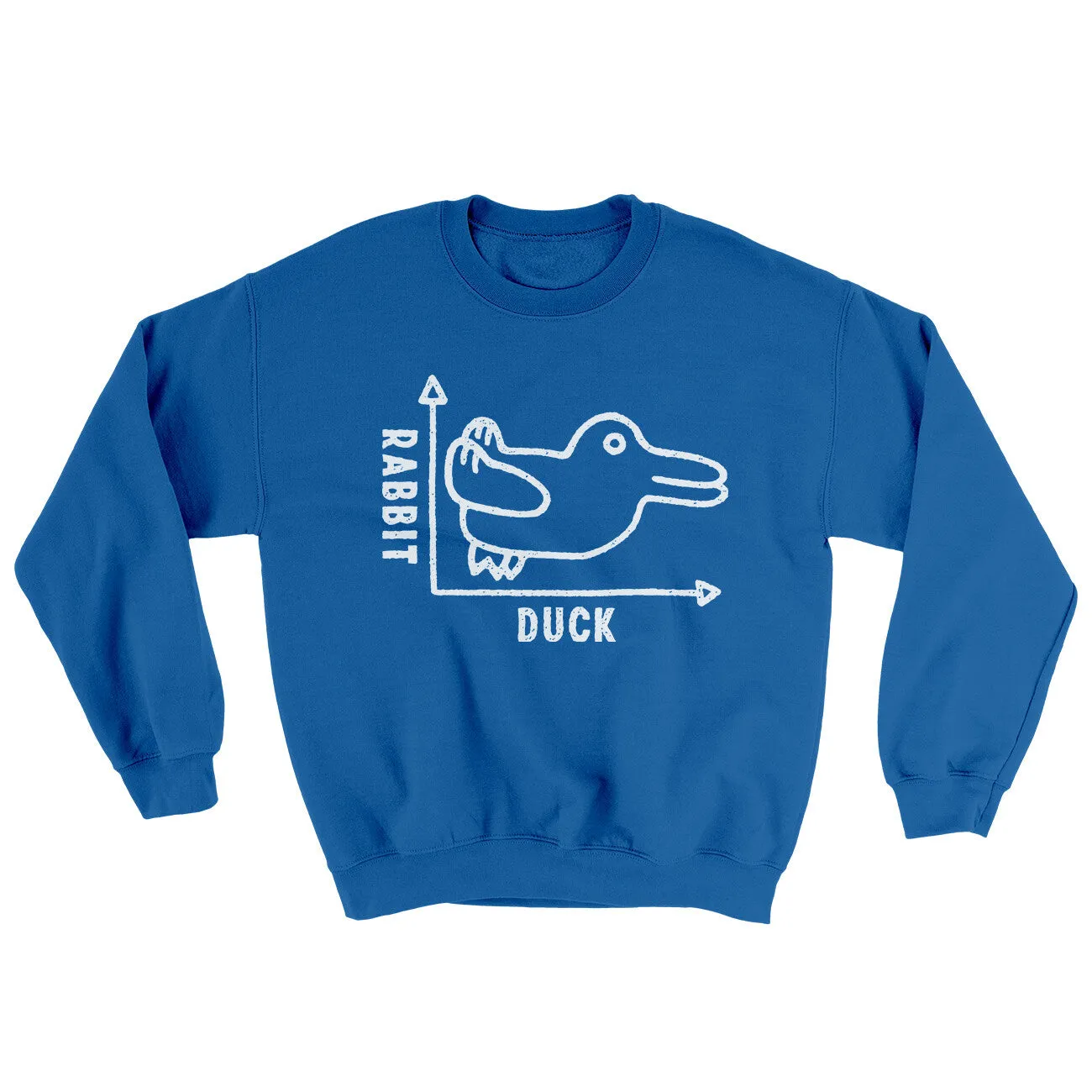 Rabbit Duck Graph Ugly Sweater