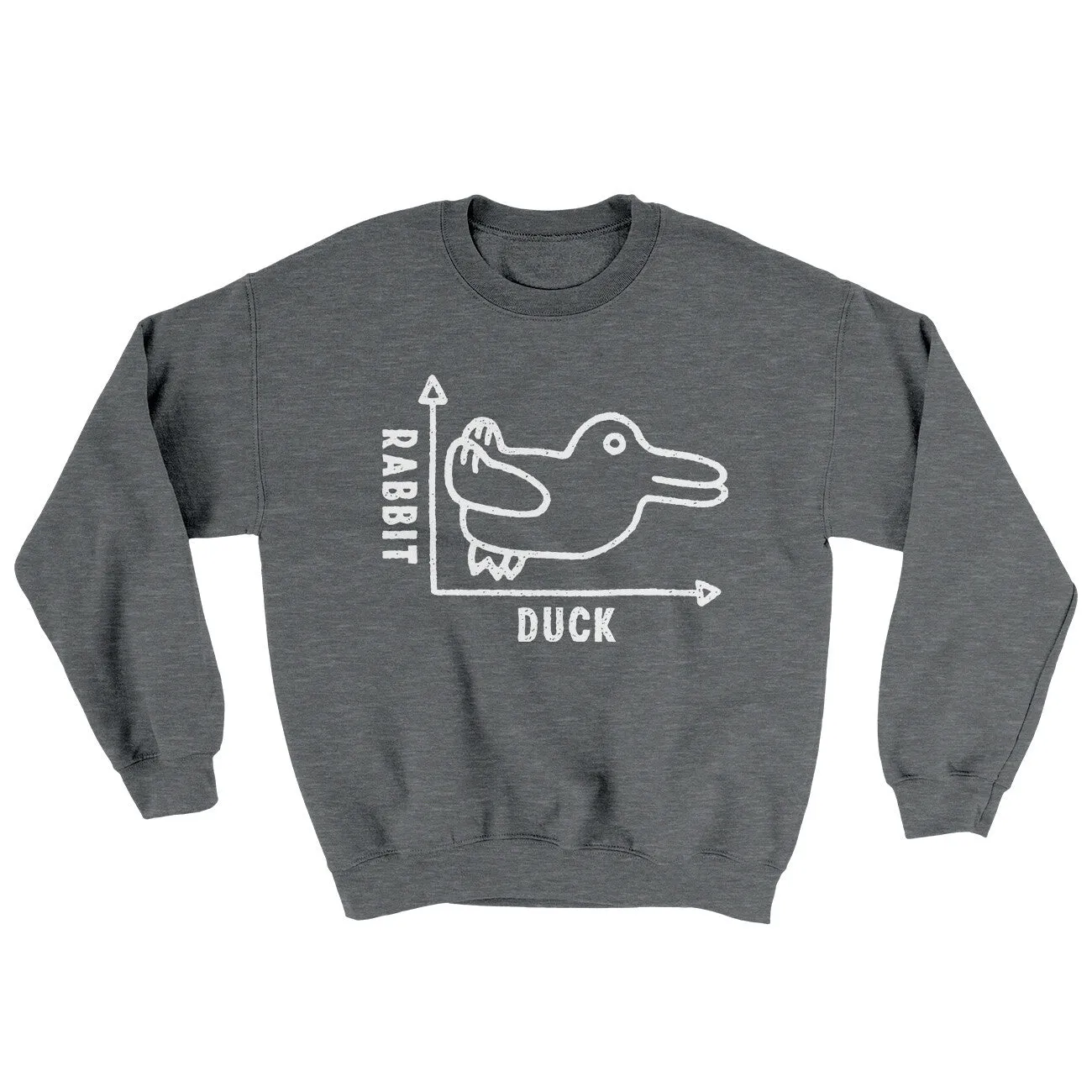 Rabbit Duck Graph Ugly Sweater
