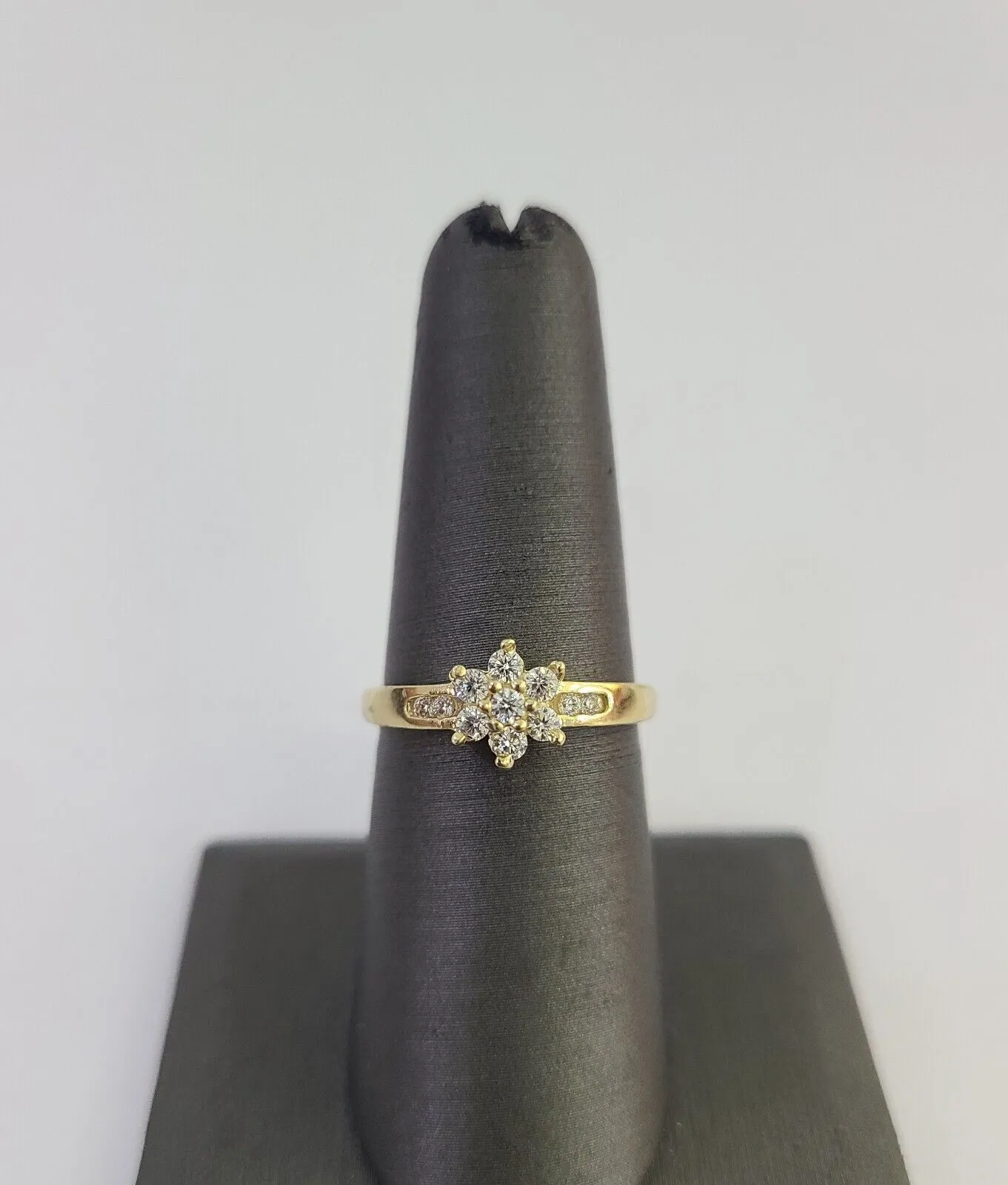 Real 10k Yellow Gold Ring Wedding Engagement Casual 10Kt Genuine