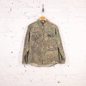 Real Tree Camouflage Shirt - Green - S