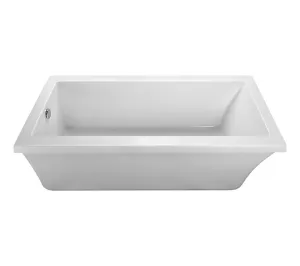 Reliance, End Drain, Freestanding Soaking tub-Biscuit (R6632CRFS-B)