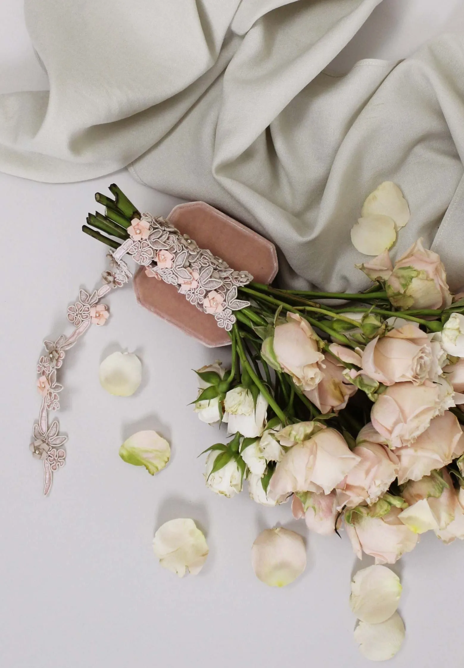 Renaissance Ribbon Flower Trim