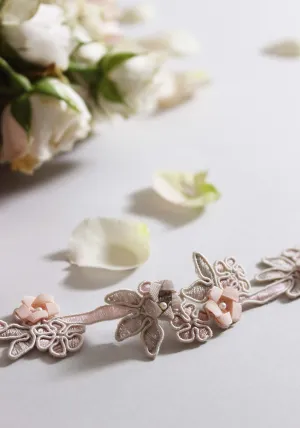 Renaissance Ribbon Flower Trim