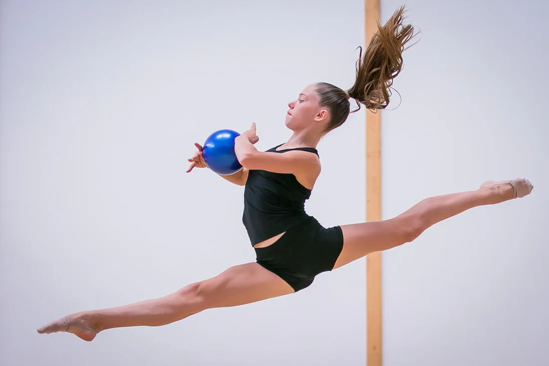 Rhythmic Gymnastics Ball 185 mm - Golden