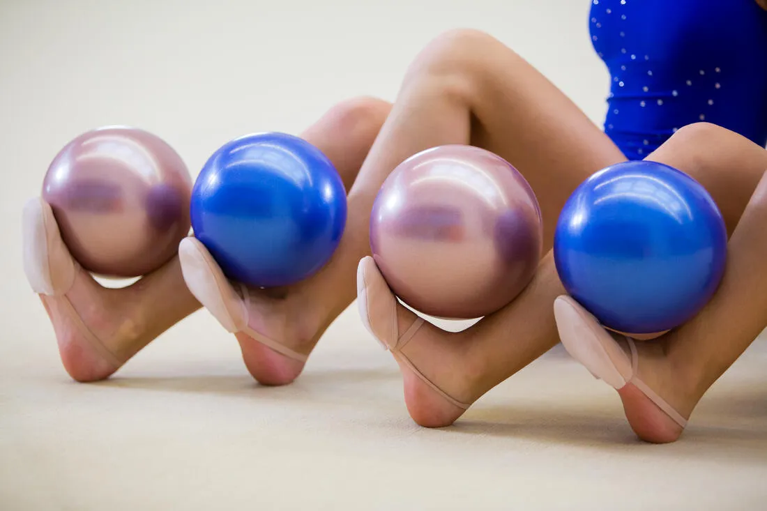 Rhythmic Gymnastics Ball 185 mm - Golden