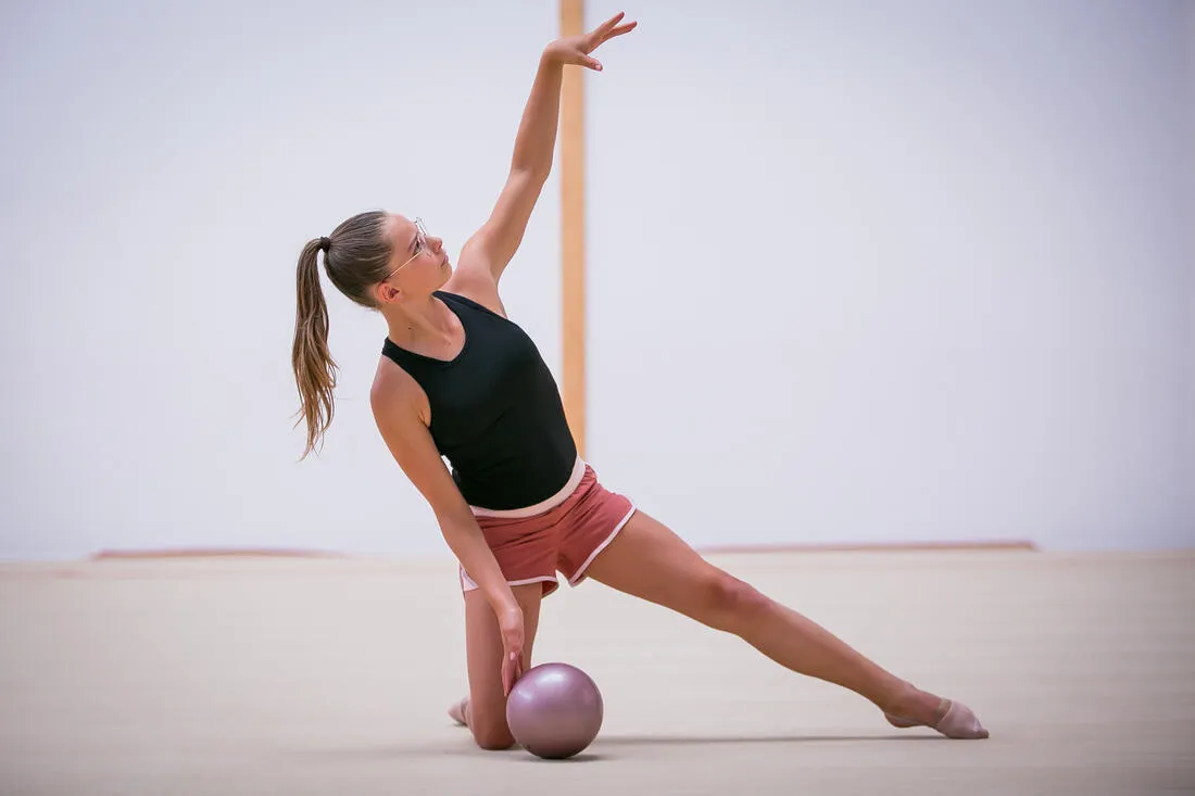 Rhythmic Gymnastics Ball 185 mm - Golden