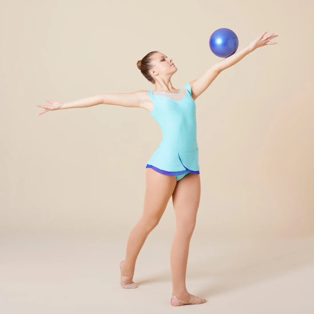 Rhythmic Gymnastics Ball 185 mm - Golden