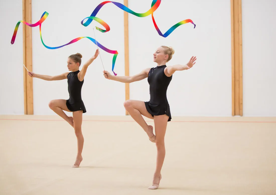 Rhythmic Gymnastics (RG) 6 m Ribbon - Multicoloured