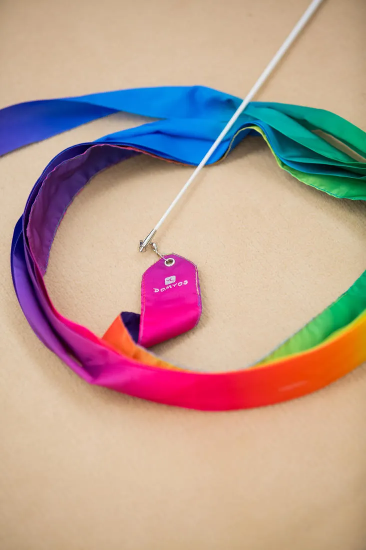 Rhythmic Gymnastics (RG) 6 m Ribbon - Multicoloured