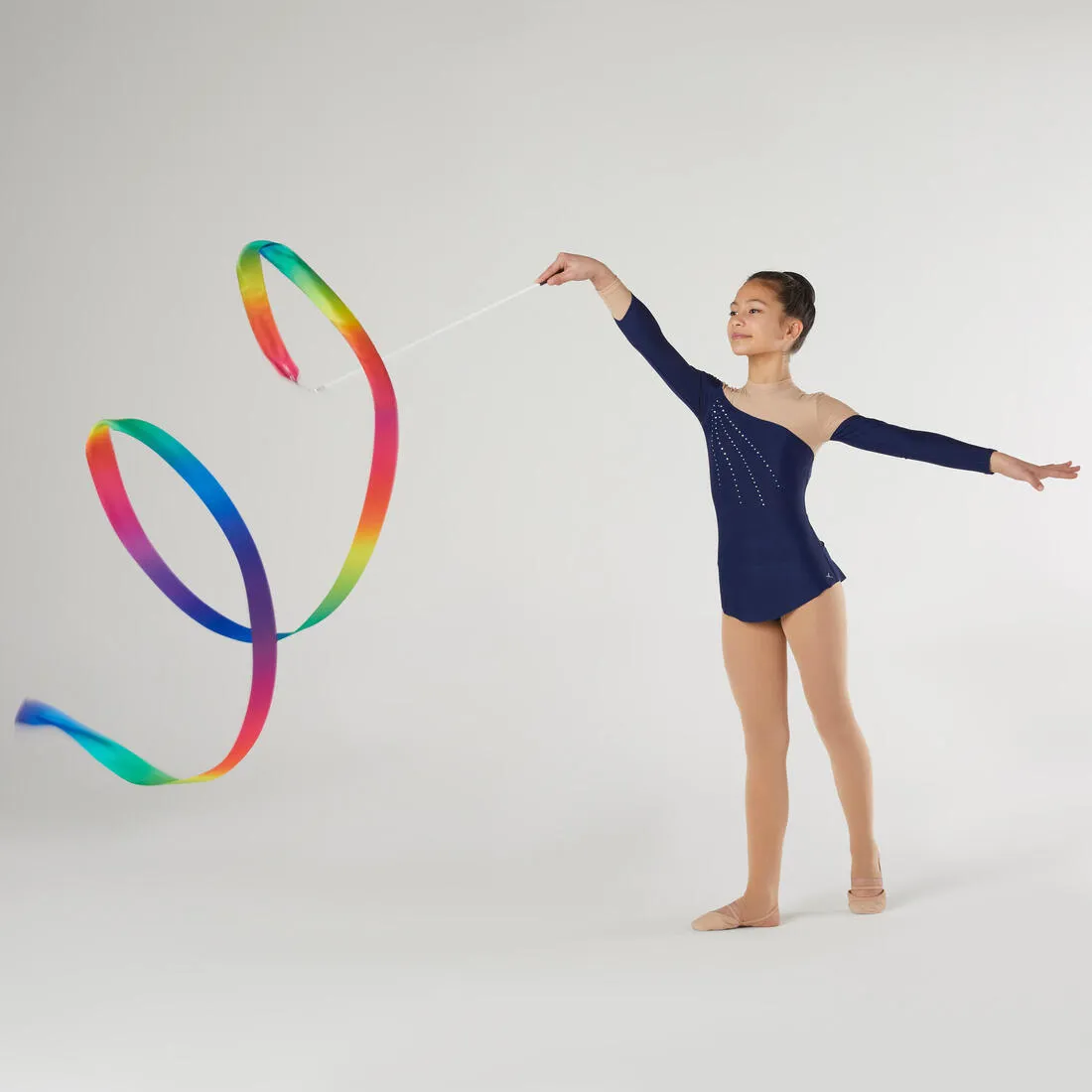 Rhythmic Gymnastics (RG) 6 m Ribbon - Multicoloured