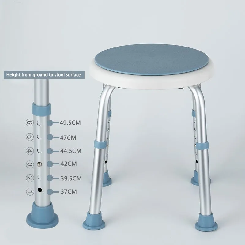 Rotatable Non-slip Bath Chair