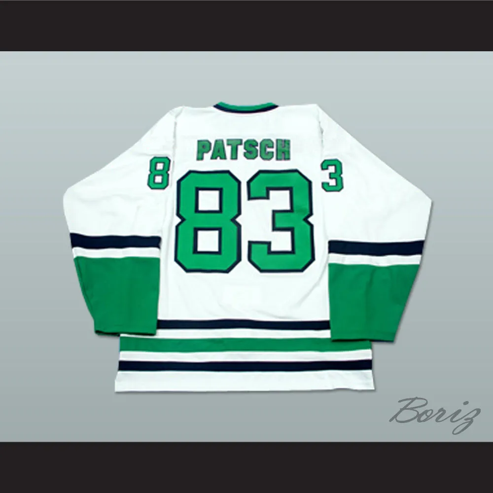Ryan Patsch 83 Danbury Whalers White Hockey Jersey
