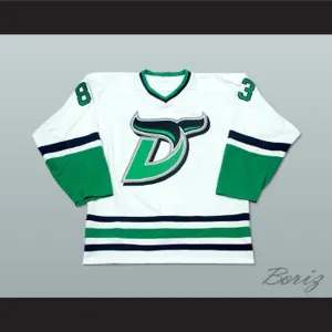 Ryan Patsch 83 Danbury Whalers White Hockey Jersey