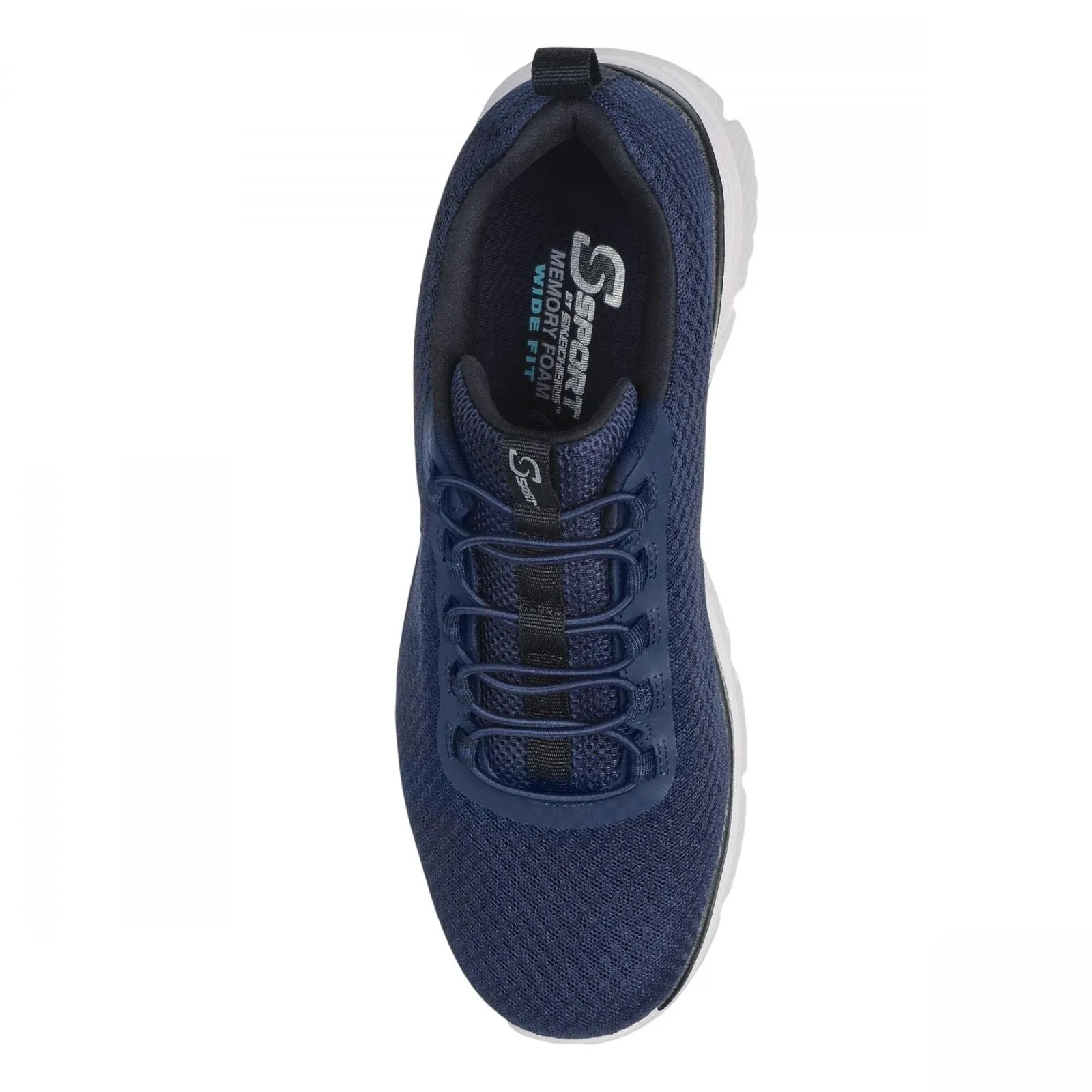 S Sport By Skechers Mens Pull On Wilmer Sneakers 88421421 Navy Blue 10W