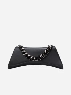 Satori Vegan Cactus Leather Clutch | Matte Black