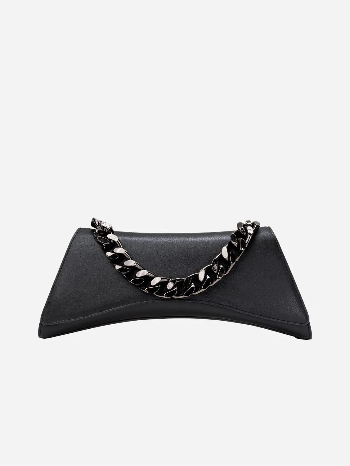 Satori Vegan Cactus Leather Clutch | Matte Black