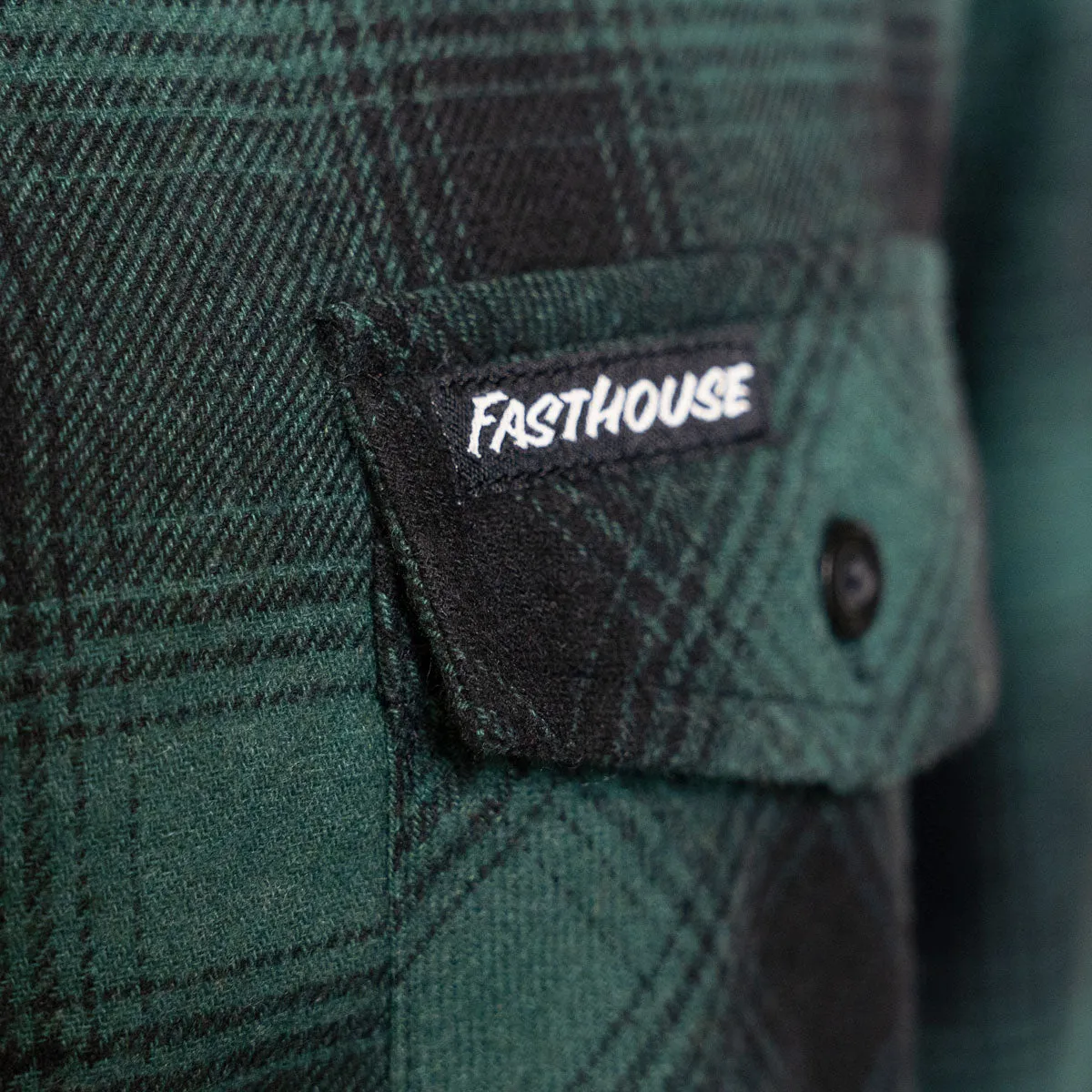 Saturday Night Special Flannel - Green/Black