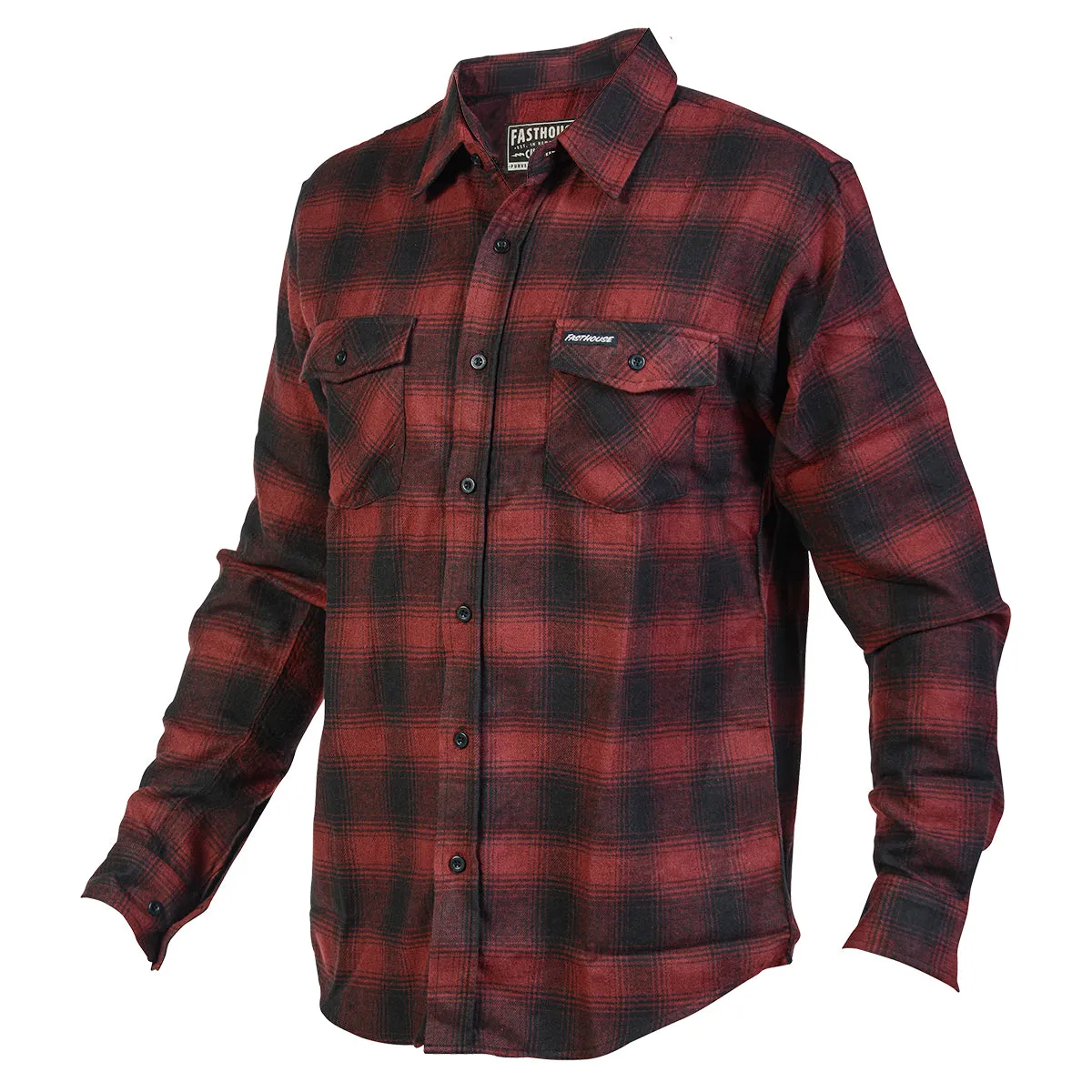 Saturday Night Special Flannel - Maroon/Black