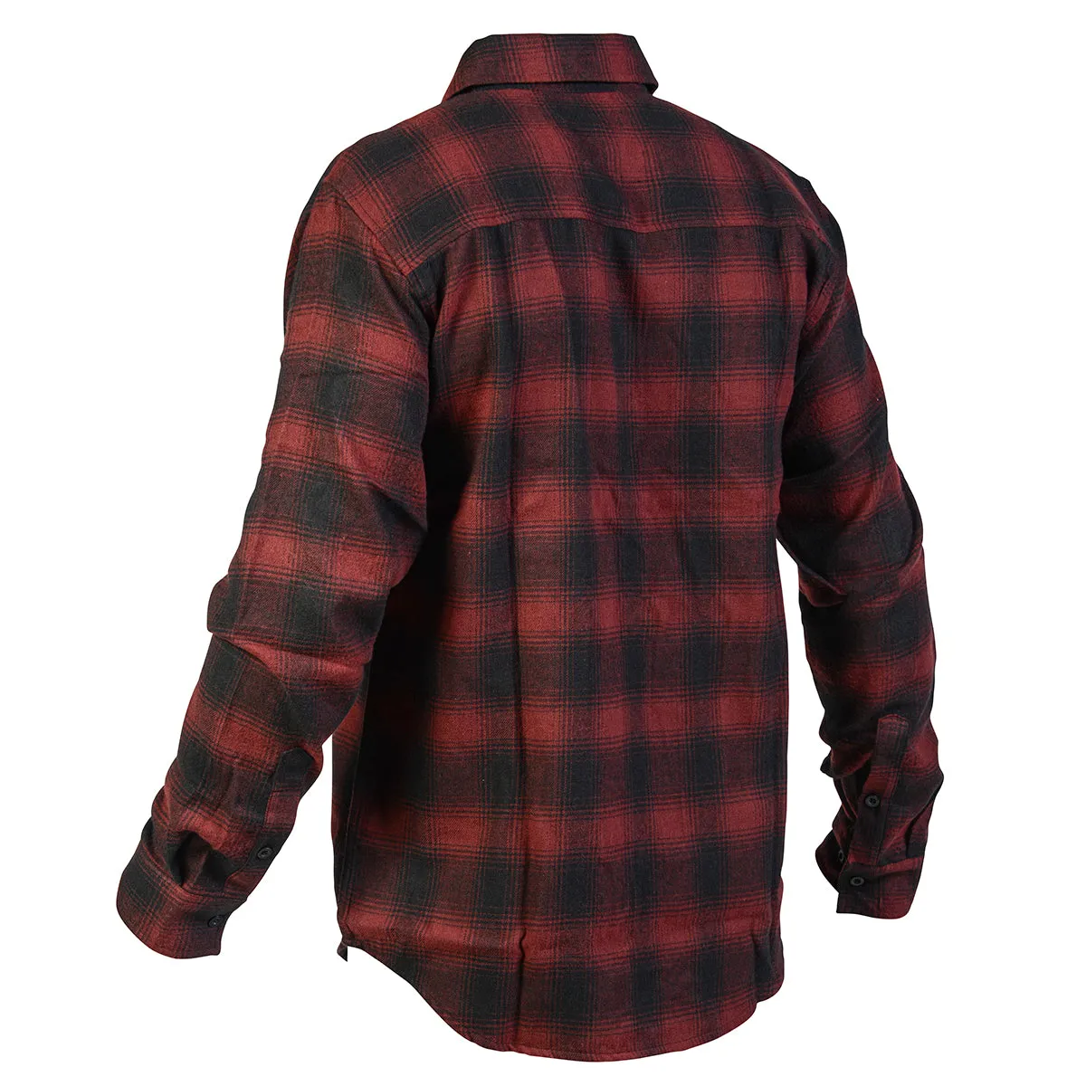 Saturday Night Special Flannel - Maroon/Black