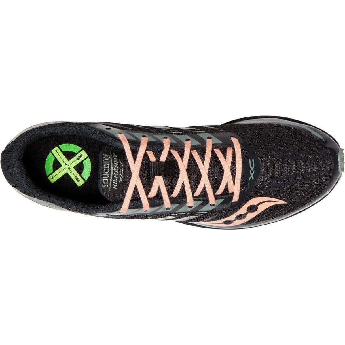 Saucony Kilkenny XC 7 Womens Cross Country Spikes - Black