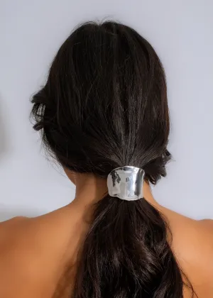 She's A Classy Hair Tie Silver