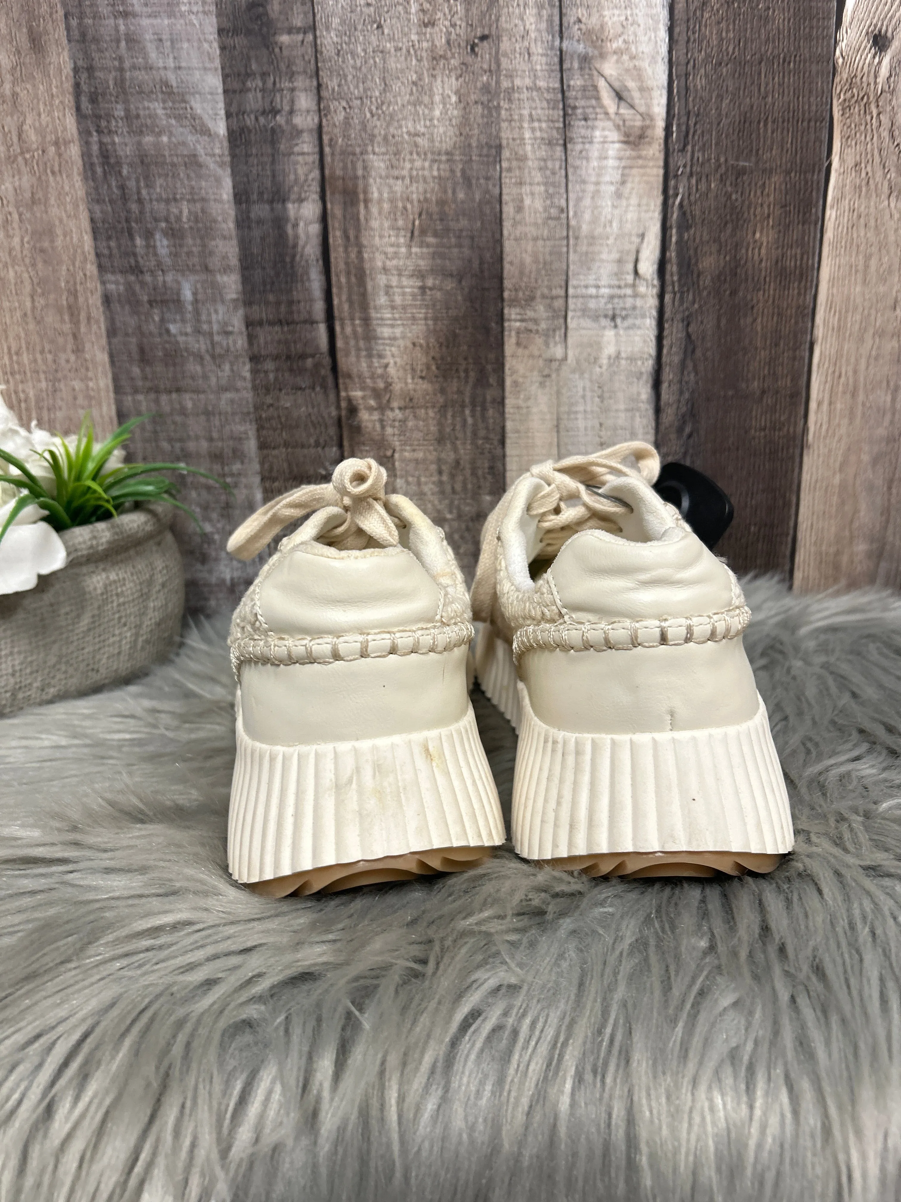 Shoes Sneakers By Shu Shop In Beige, Size: 7.5