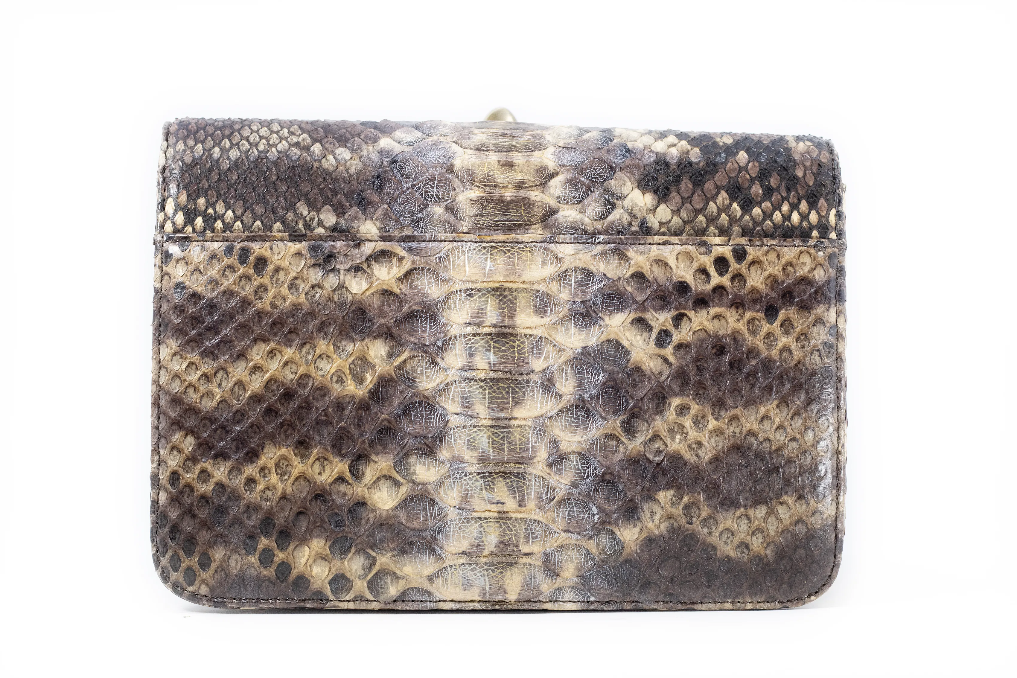 SMALL BOX IN MULTICOLOR TIGER PYTHON