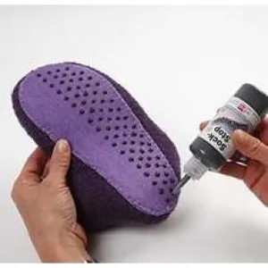 Sock Stop Non-Slip Glue 100ml Apply Dots Texture - Black