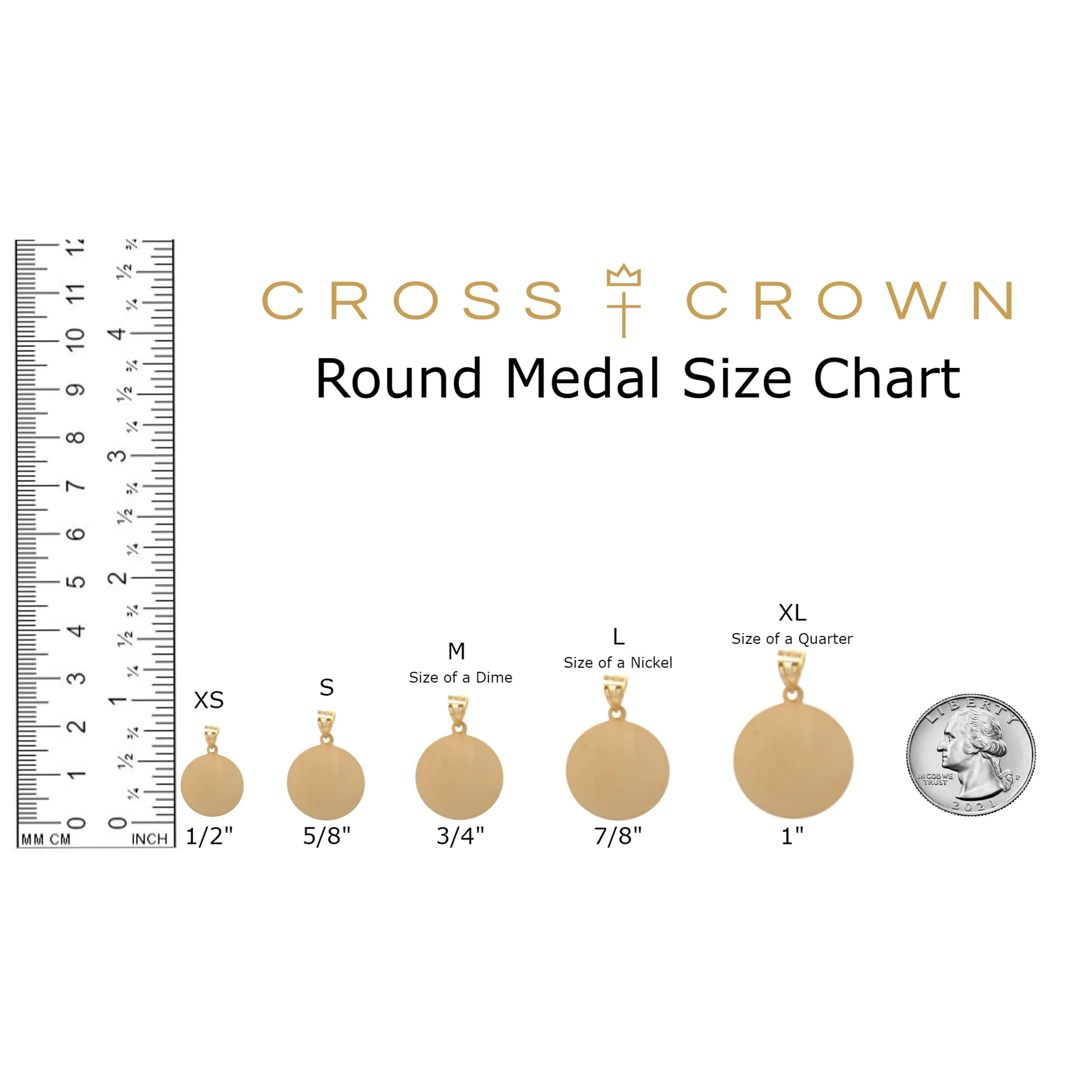 SOLID 14K YELLOW GOLD CUT OUT CROSS CHARM PENDANT