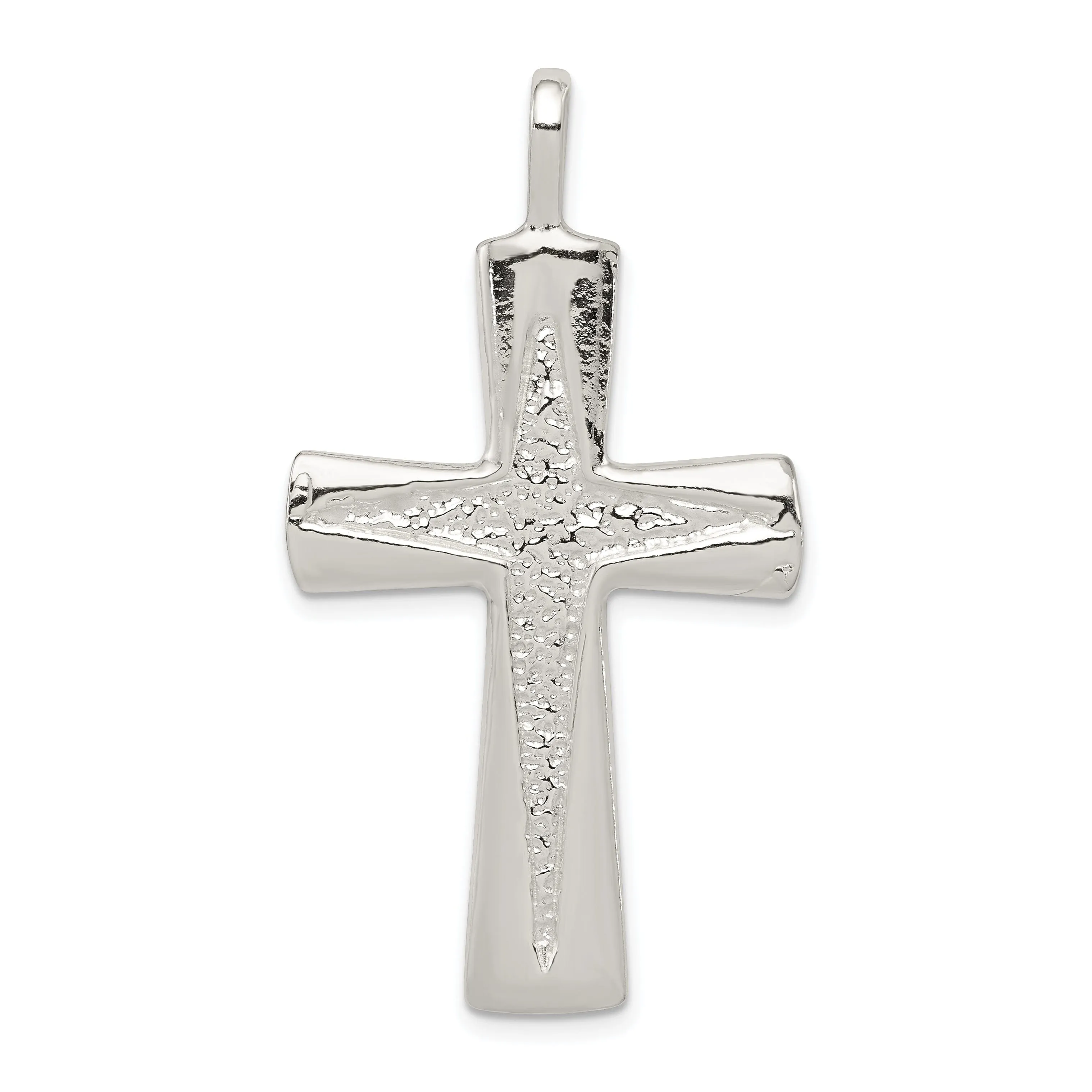 Solid Sterling Silver Latin Cross Pendant