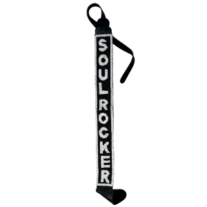 Soulrocker Beaded Black/White Guitar Strap
