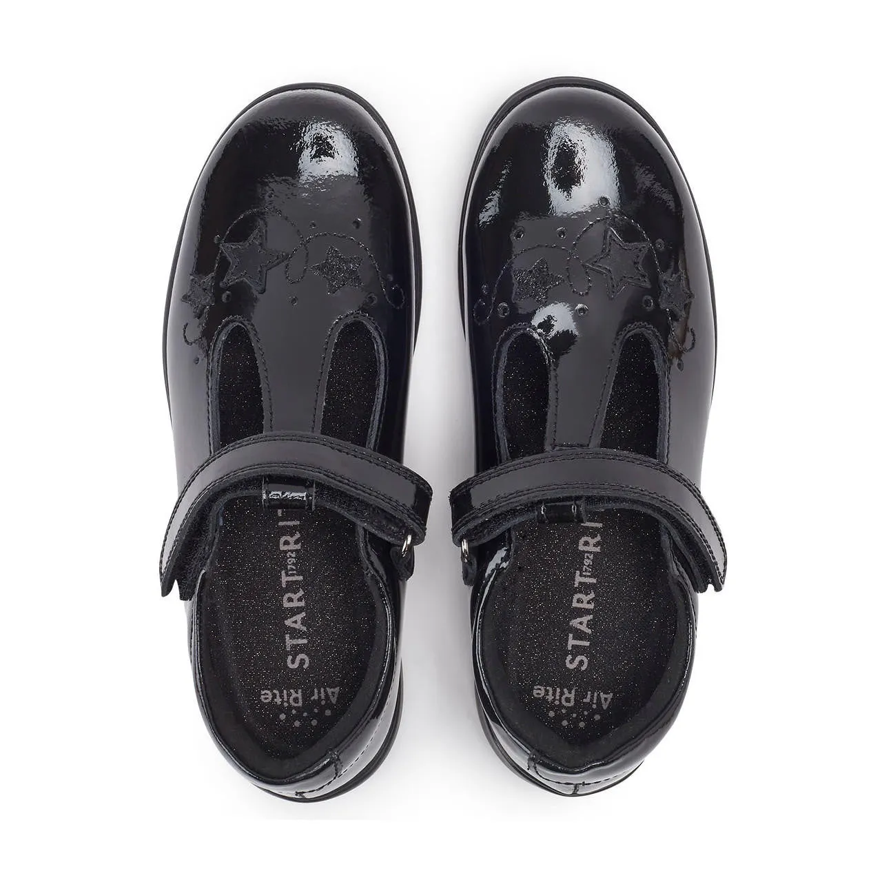 Start-Rite Star Jump Black Patent