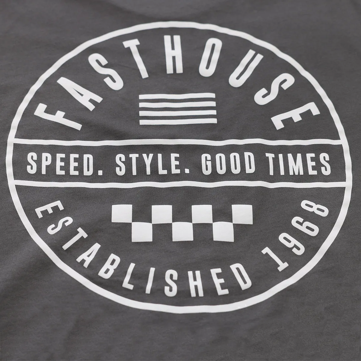 Statement Tee - Gunmetal