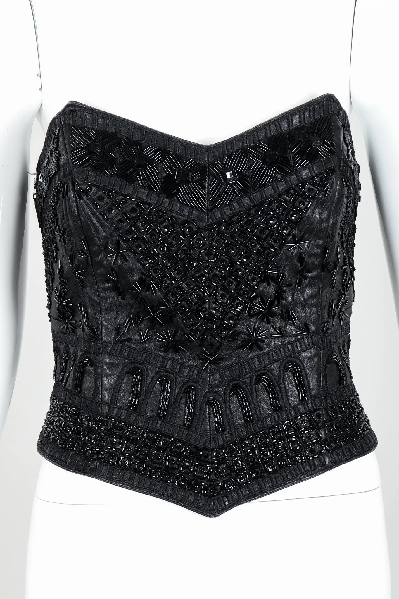 Strapless Beaded Bustier