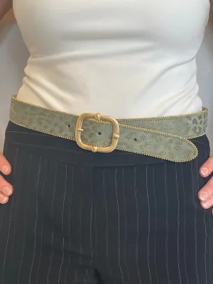 Streets Ahead Gold Ballchain Belt