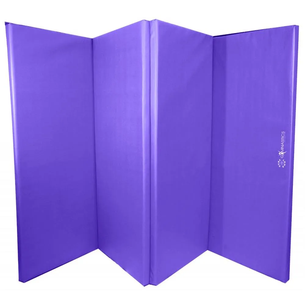 Sure Shot Foldable Gymnastics Mat (Purple) | 50mm