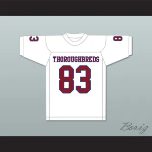 Ted Hendricks 83 Hialeah Senior High School Thoroughbreds White Football Jersey 2