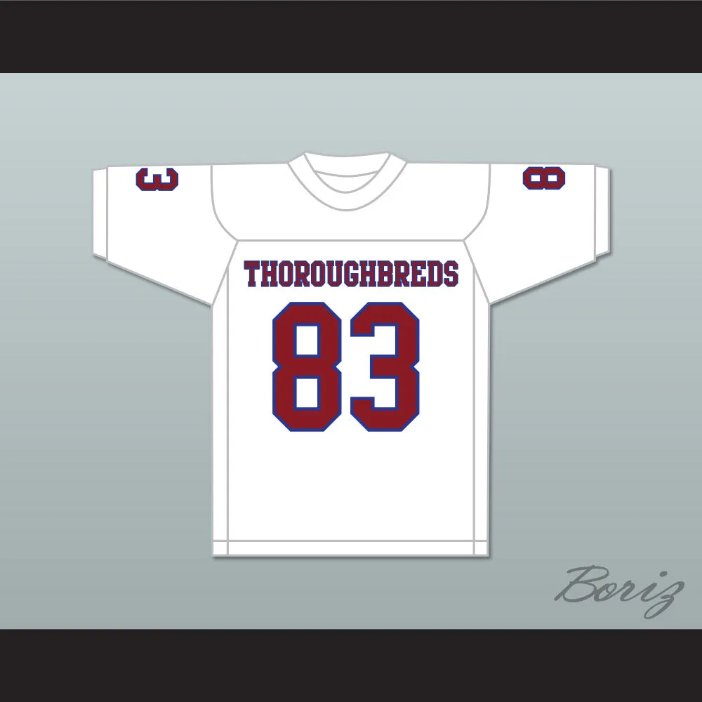 Ted Hendricks 83 Hialeah Senior High School Thoroughbreds White Football Jersey 2