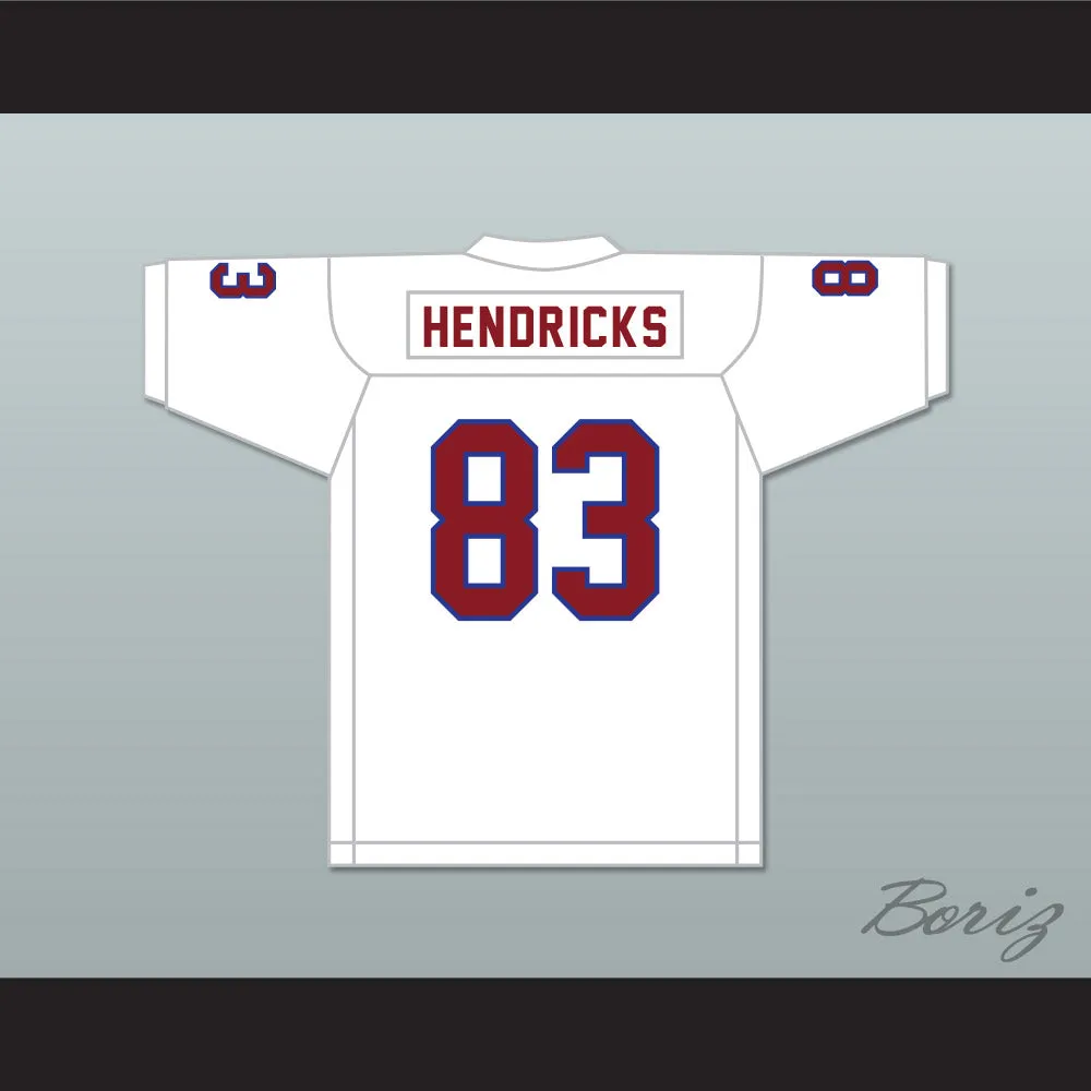 Ted Hendricks 83 Hialeah Senior High School Thoroughbreds White Football Jersey 2
