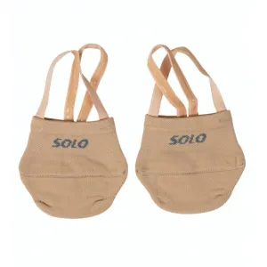 Textile half-shoes for Gymnastics