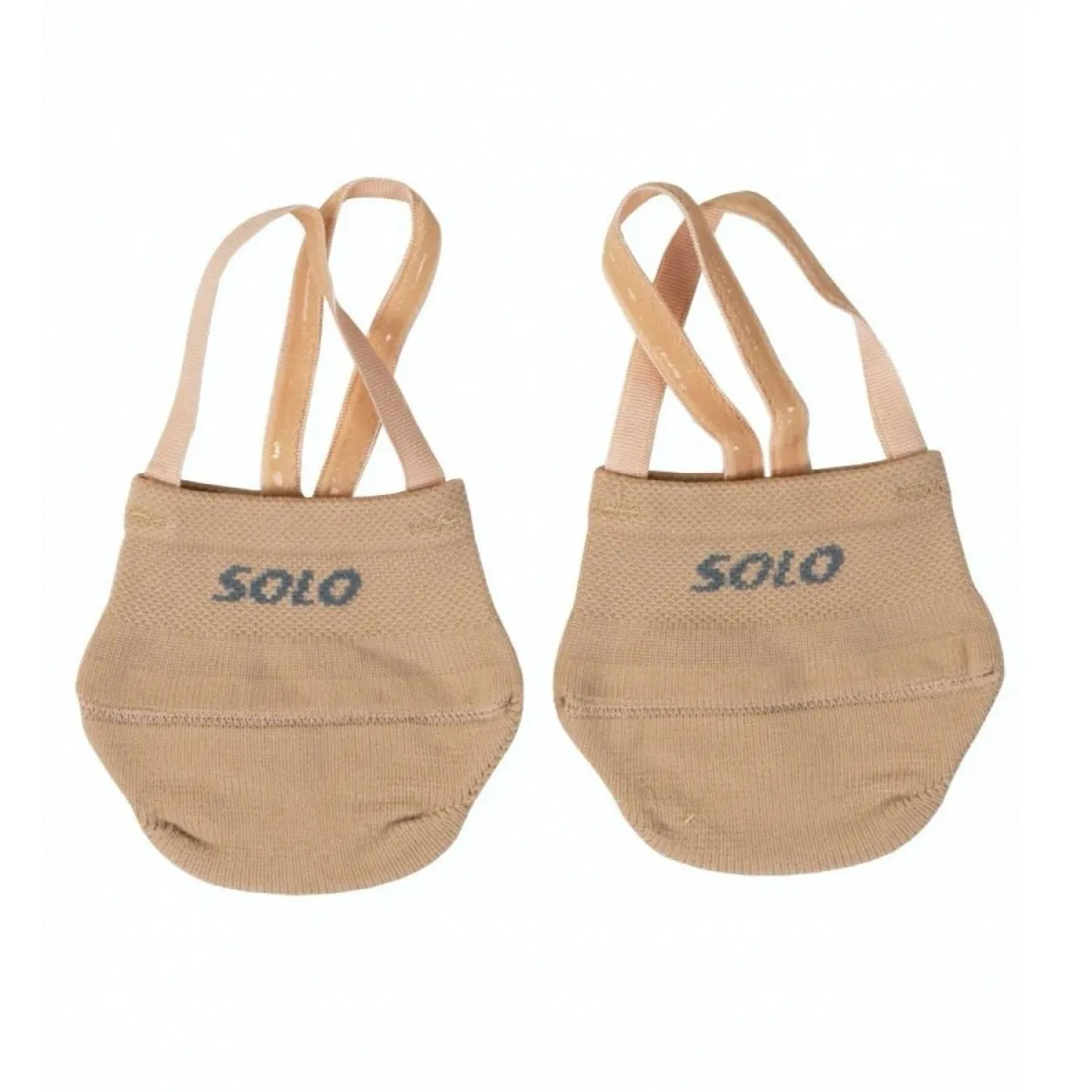 Textile half-shoes for Gymnastics