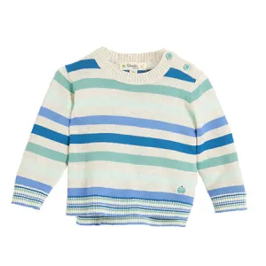The Bonnie Mob Blue Striped Sweater - Retired