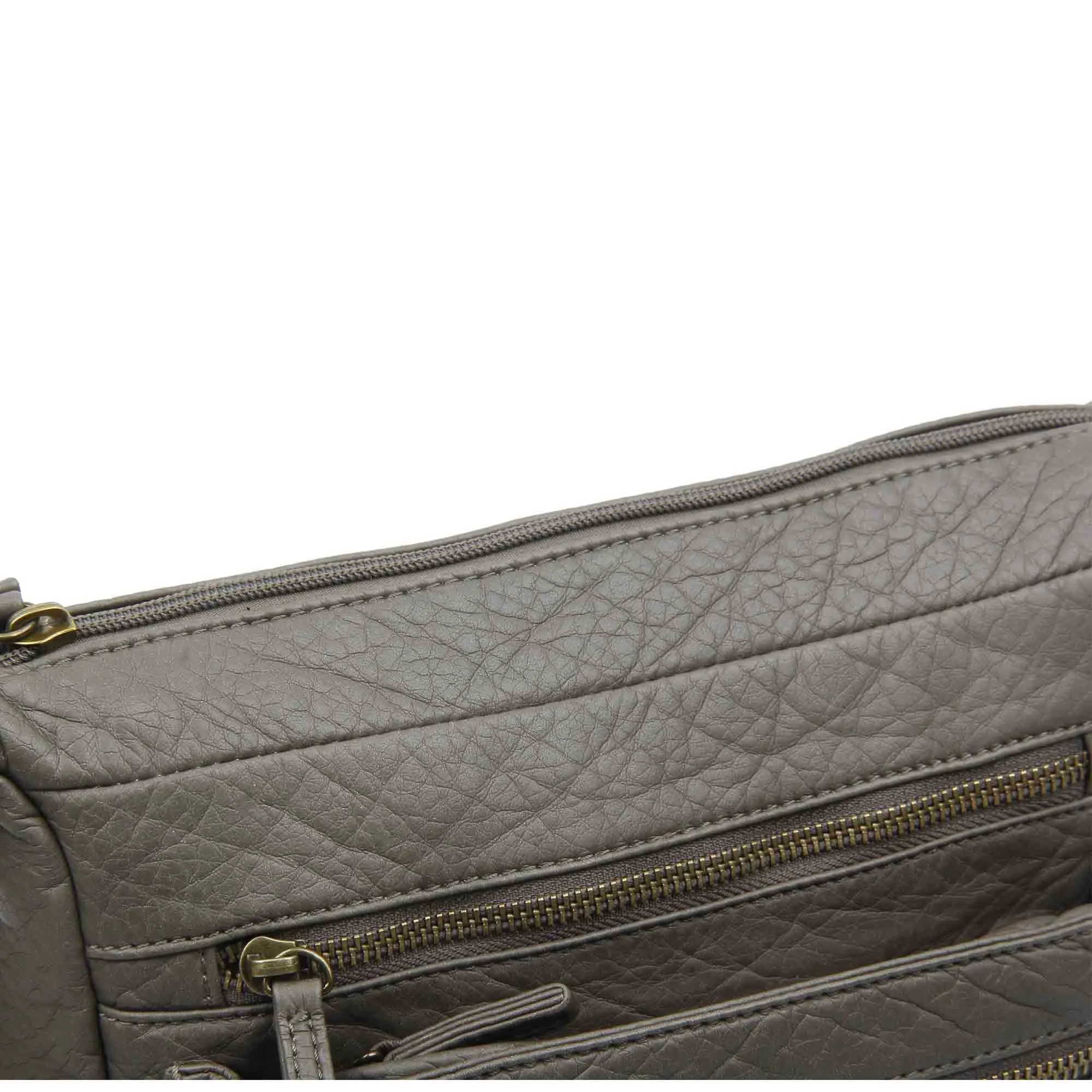 The Elsa Crossbody - Dark Grey