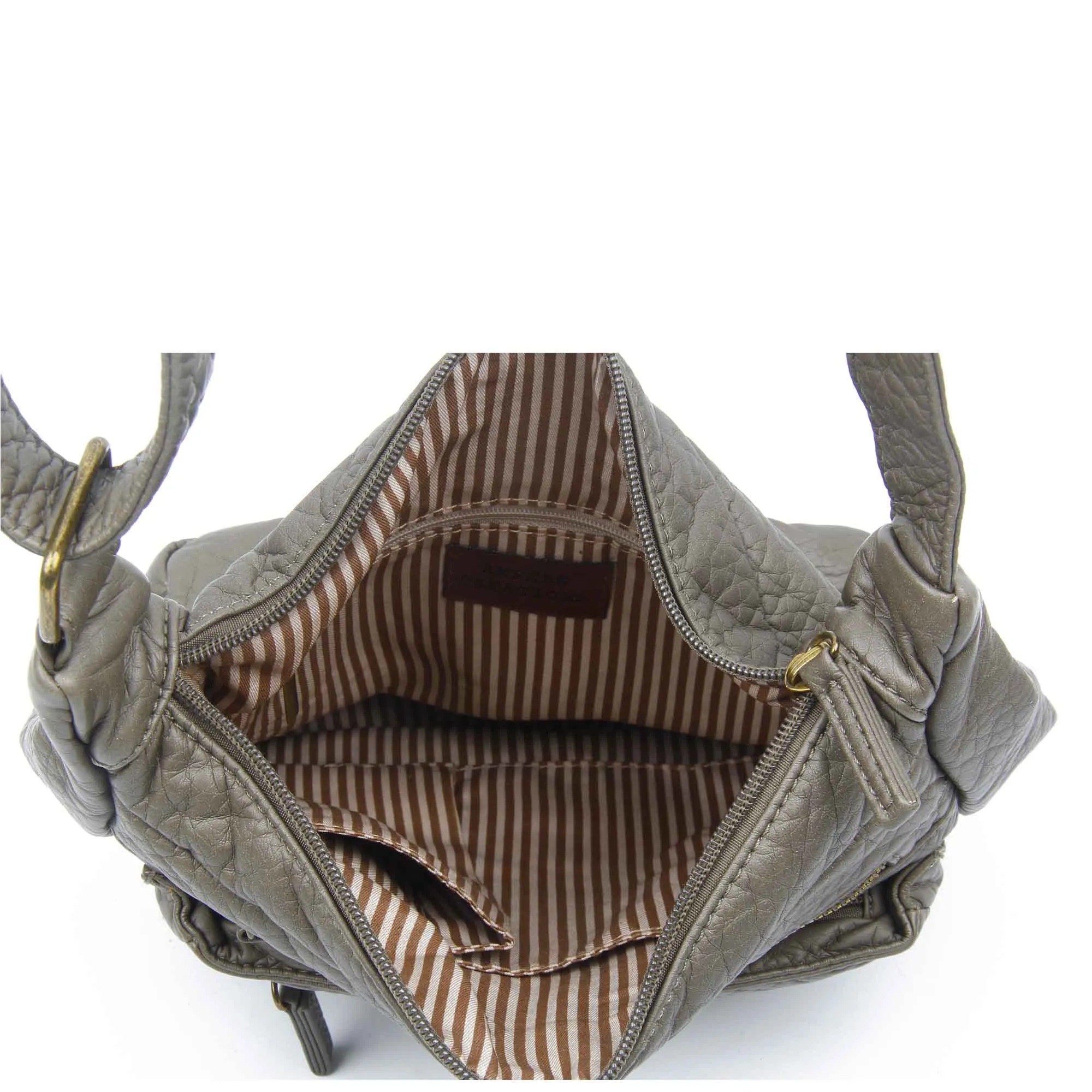 The Elsa Crossbody - Dark Grey