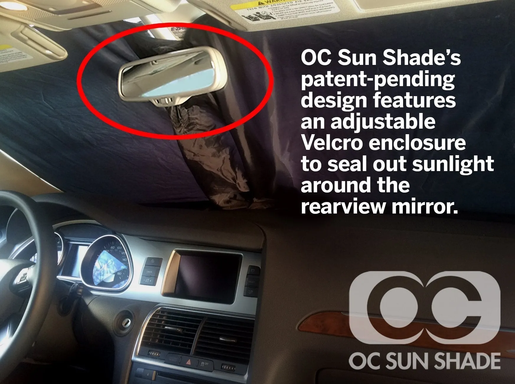Toyota Corolla Cross 2022 - 2025 Heat and UV Sun Shade by OC Sun Shade
