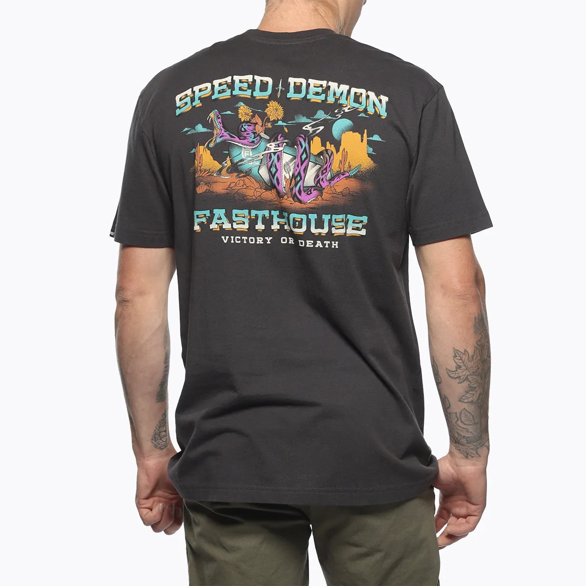 Treader Tee - Washed Black