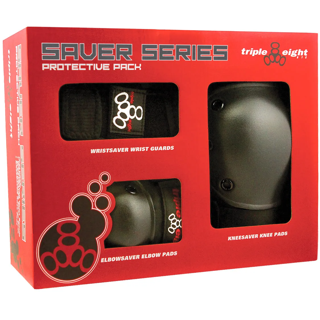 Triple Eight- Saver Series Pads 3-Pack