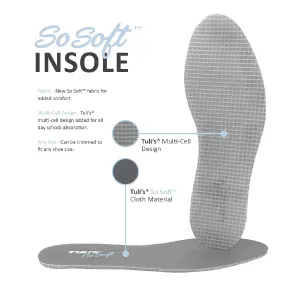 TULI'S SO SOFT INSOLES - FULL FOOT CUSHION - OSFA